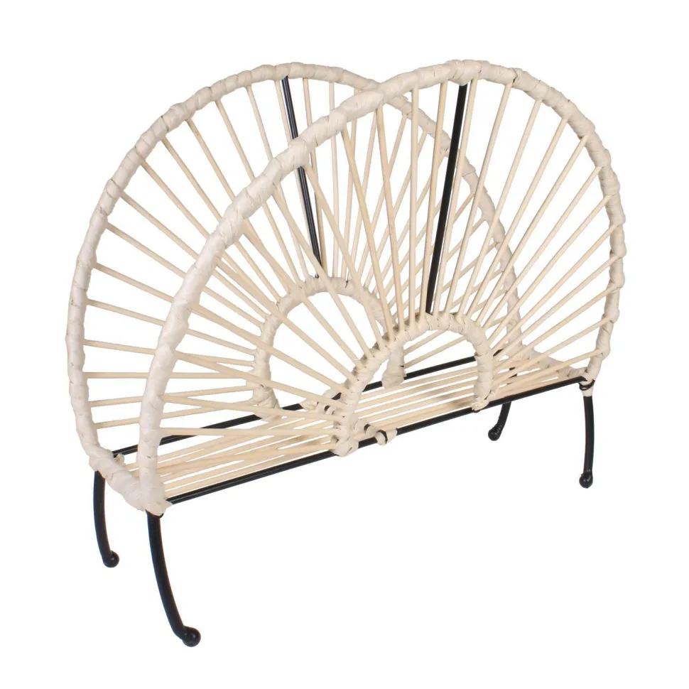 Gazetnik Fogler z efektem rattanu