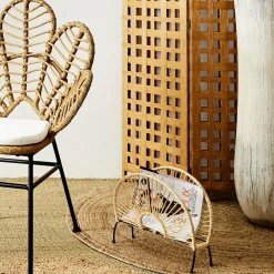 Gazetnik Fogler z efektem rattanu