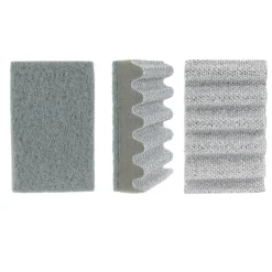 Gąbka do czyszczenia rusztu szara