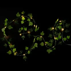 Girlanda LED sztuczna roślina