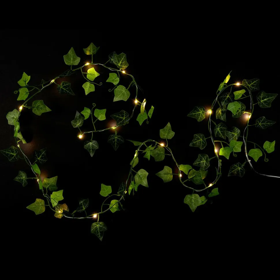 Girlanda LED sztuczna roślina