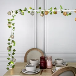 Girlanda LED sztuczna roślina