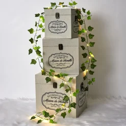 Girlanda LED sztuczna roślina