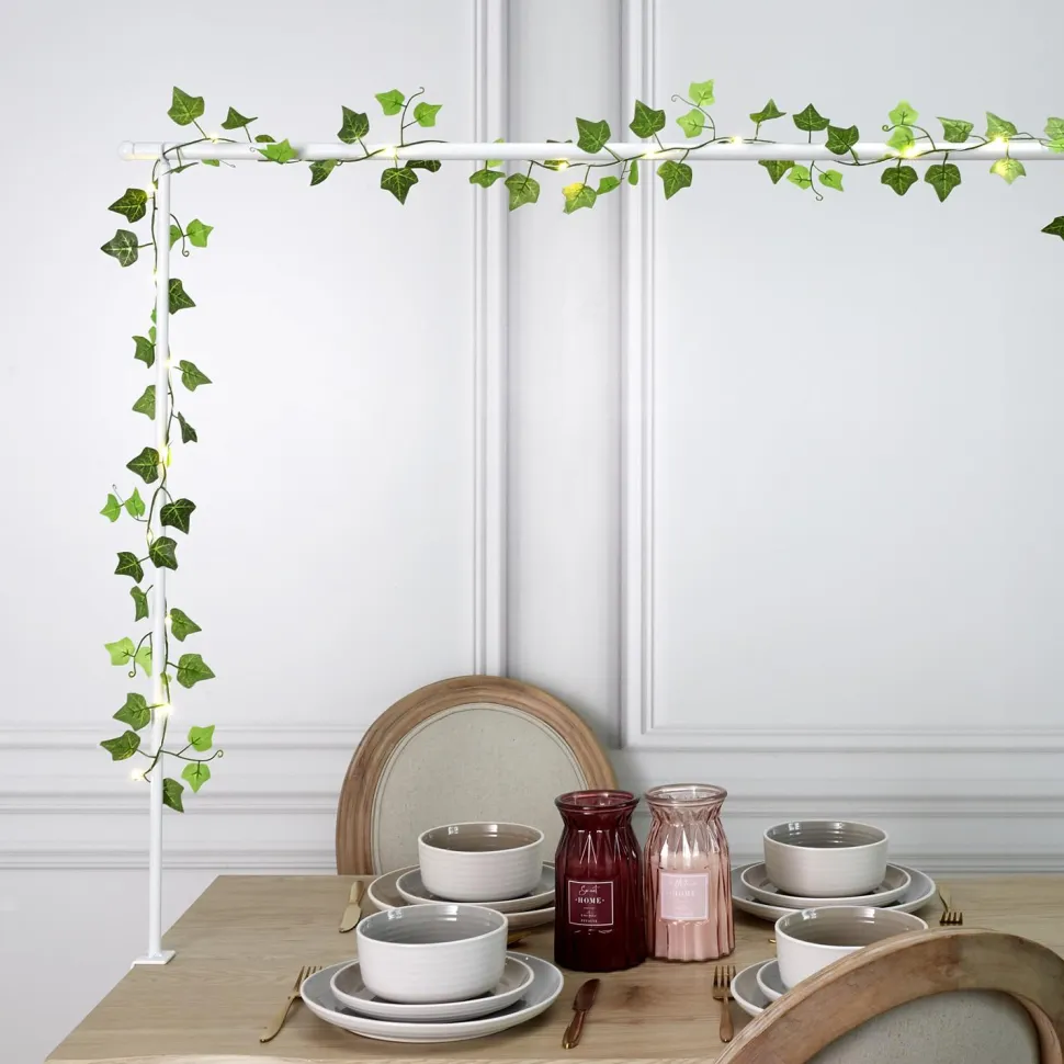 Girlanda LED sztuczna roślina