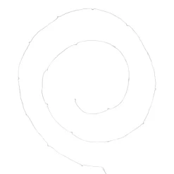 Girlanda 20mikro LED na baterie światło ciepłe