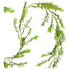 Girlanda ze sztucznych zielone pąki