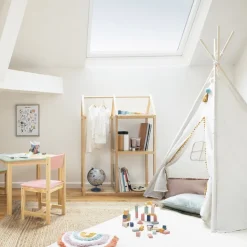 Globus dziecięcy śr 20 cm niebieski