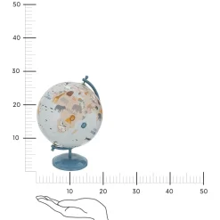 Globus dziecięcy śr 20 cm niebieski