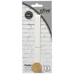 Haczyk na drzwi Fiona bambusowy biały 1 uchwyt