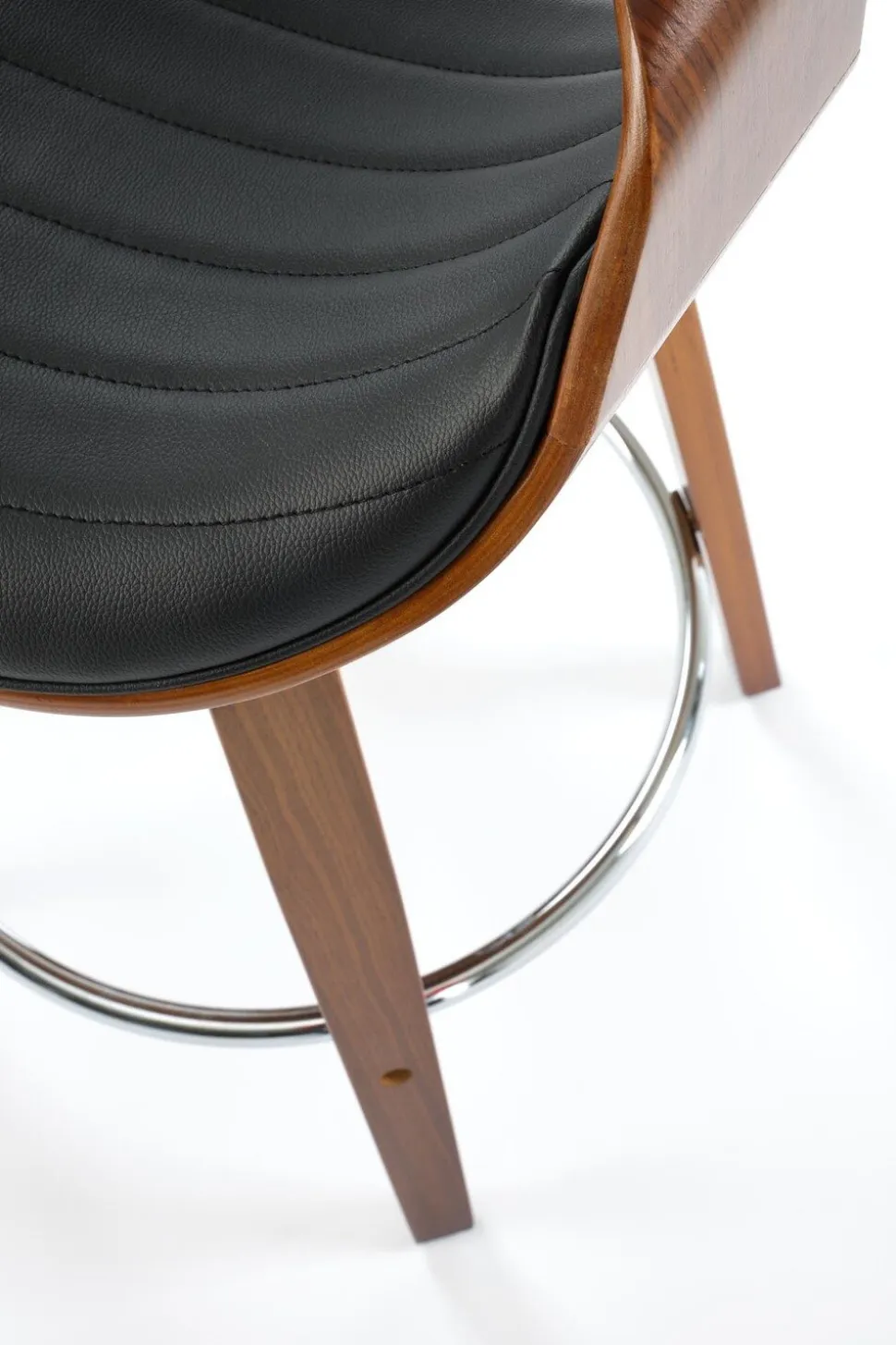 Hoker Analis PU czarny/orzechowy