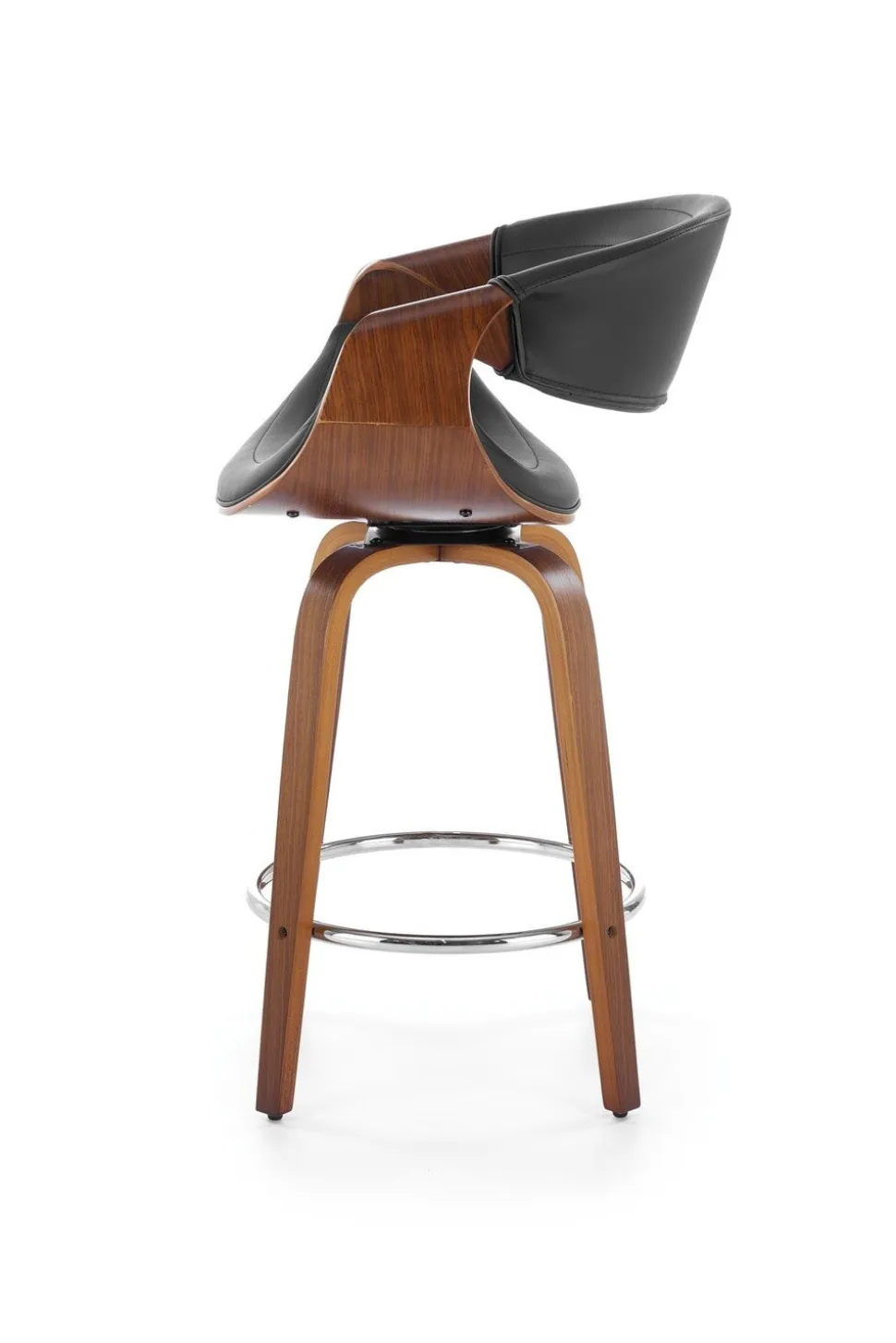 Hoker Analis PU czarny/orzechowy