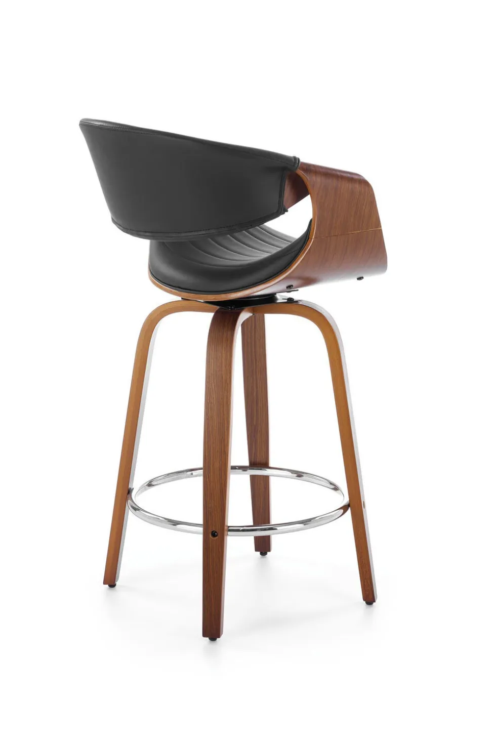 Hoker Analis PU czarny/orzechowy