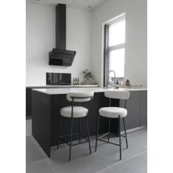 Hoker Badalona boucle biały/ czarne