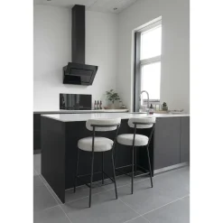 Hoker Badalona boucle biały/ czarne