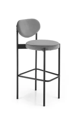 Hoker Camile welwet szary