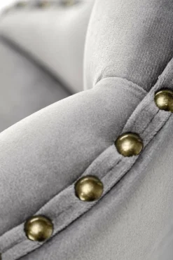 Hoker Charlotte Velvet szary