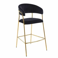 Hoker Glamour velvet czarny/ złoty