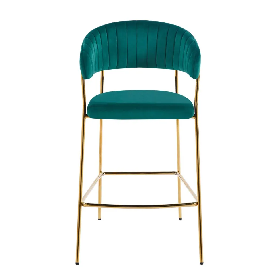 Hoker Glamour velvet zielony/ złoty