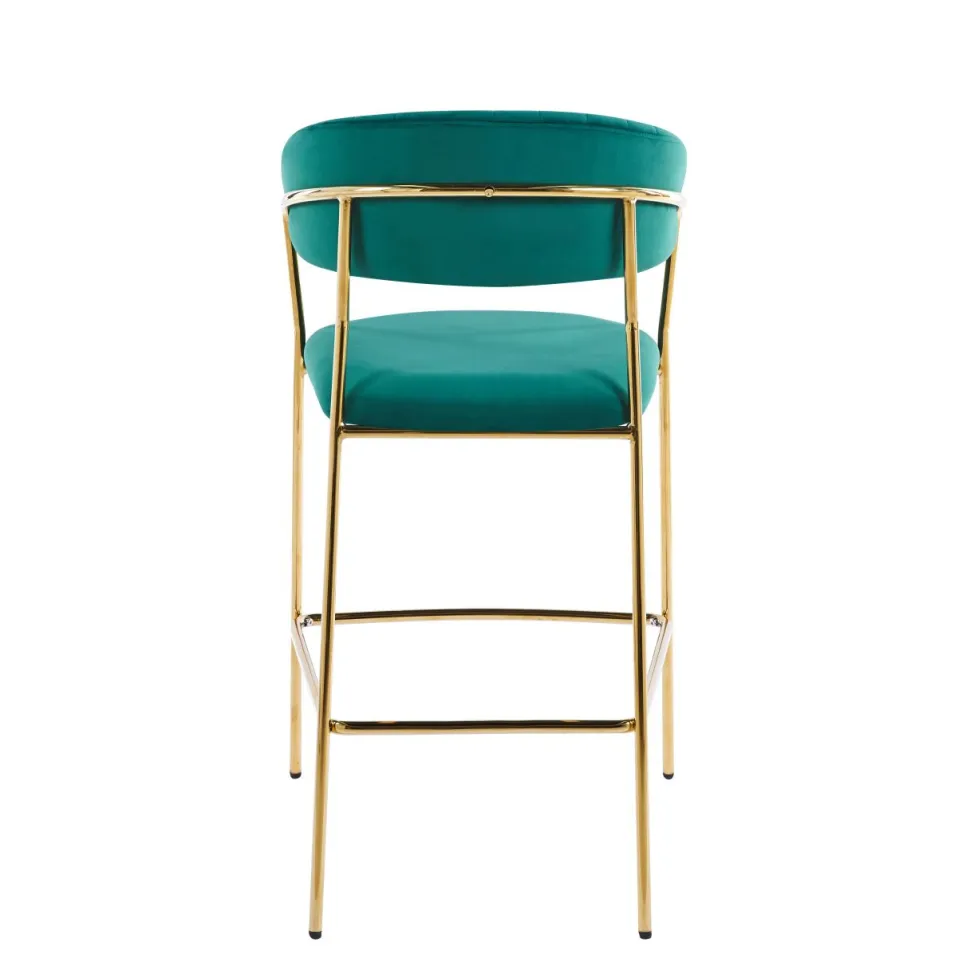 Hoker Glamour velvet zielony/ złoty