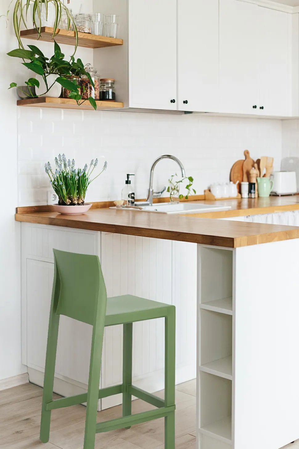 Hoker Kate beżowy 65 cm