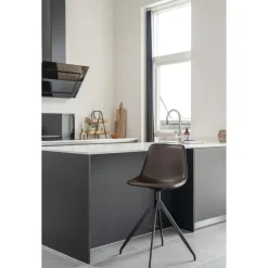 Hoker Monaco brązowy ciemny PU/ czarny