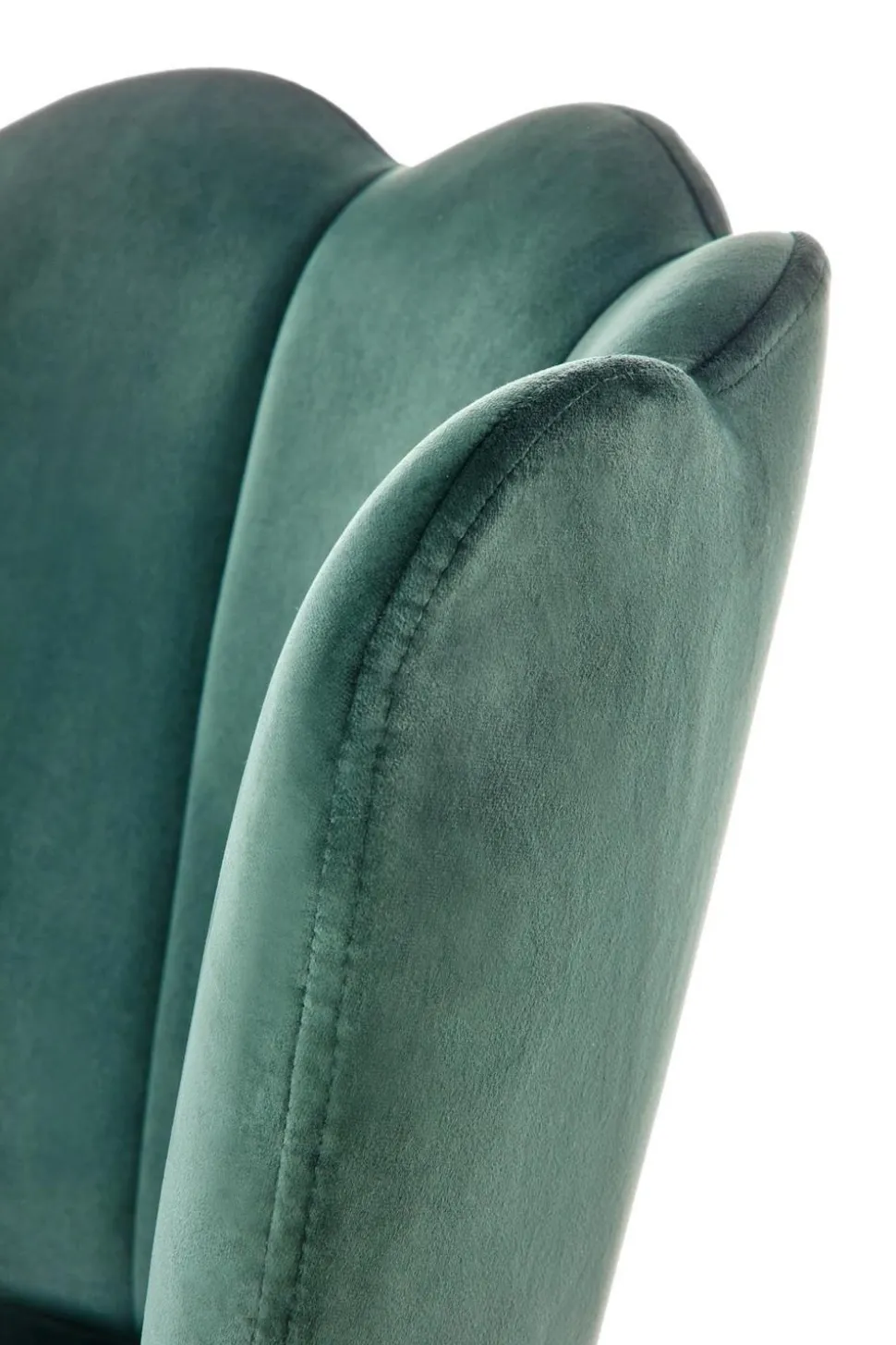 Hoker muszelka Florencja zielony