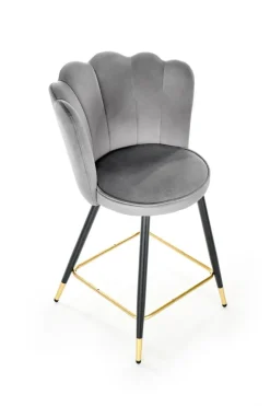 Hoker muszelka Florencja szary