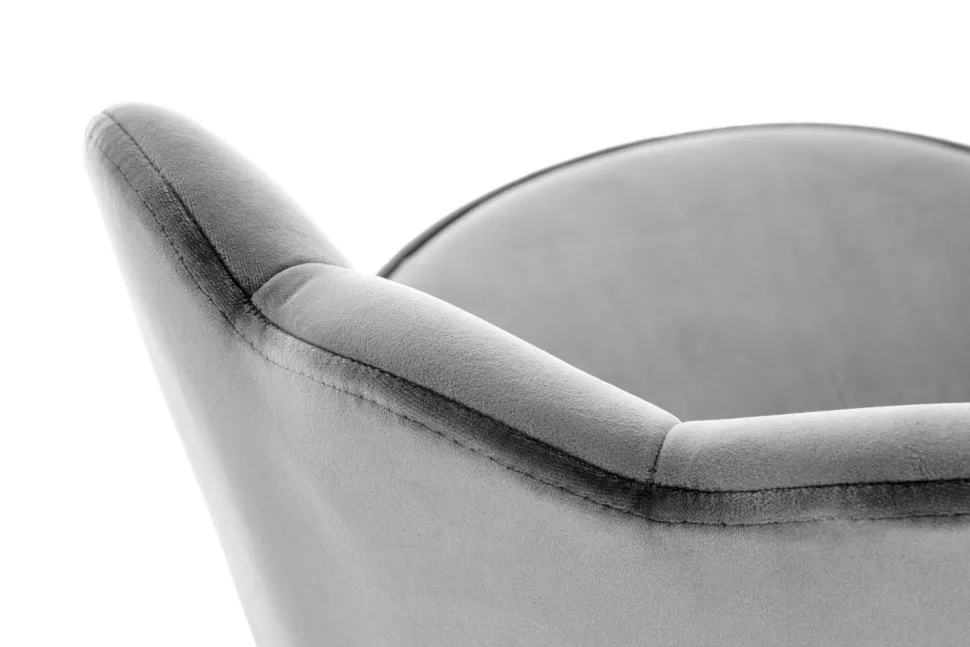 Hoker muszelka Florencja szary