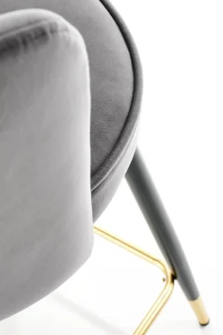 Hoker muszelka Florencja szary