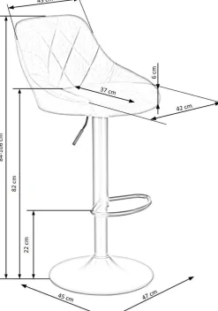 Hoker Nang welwet czarny