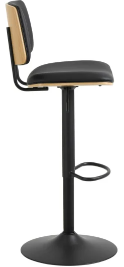 Hoker Owen czarny/dąb