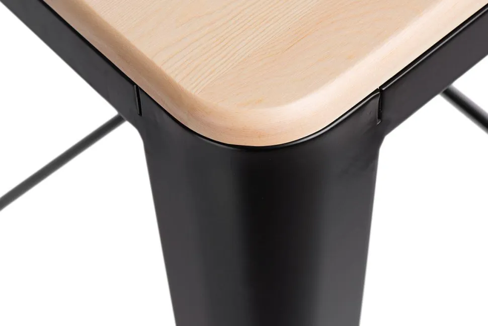 Hoker Paris 2 Wood 75cm czarny sosna