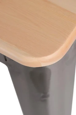 Hoker Paris 2 Wood 65cm metal sosna natura