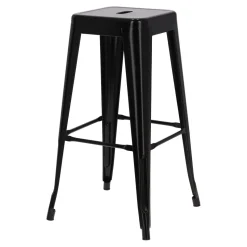 Hoker Paris 75cm. czarny insp. Tolix