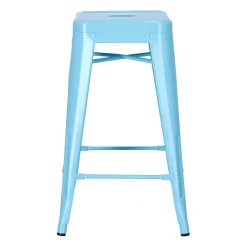 Hoker Paris 66cm niebieski inspirowany Tolix