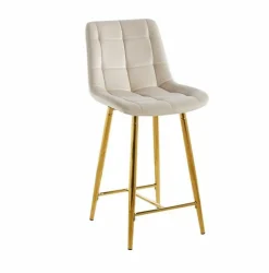 Hoker Poly Low beżowy/ złote nogi