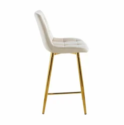 Hoker Poly Low beżowy/ złote nogi