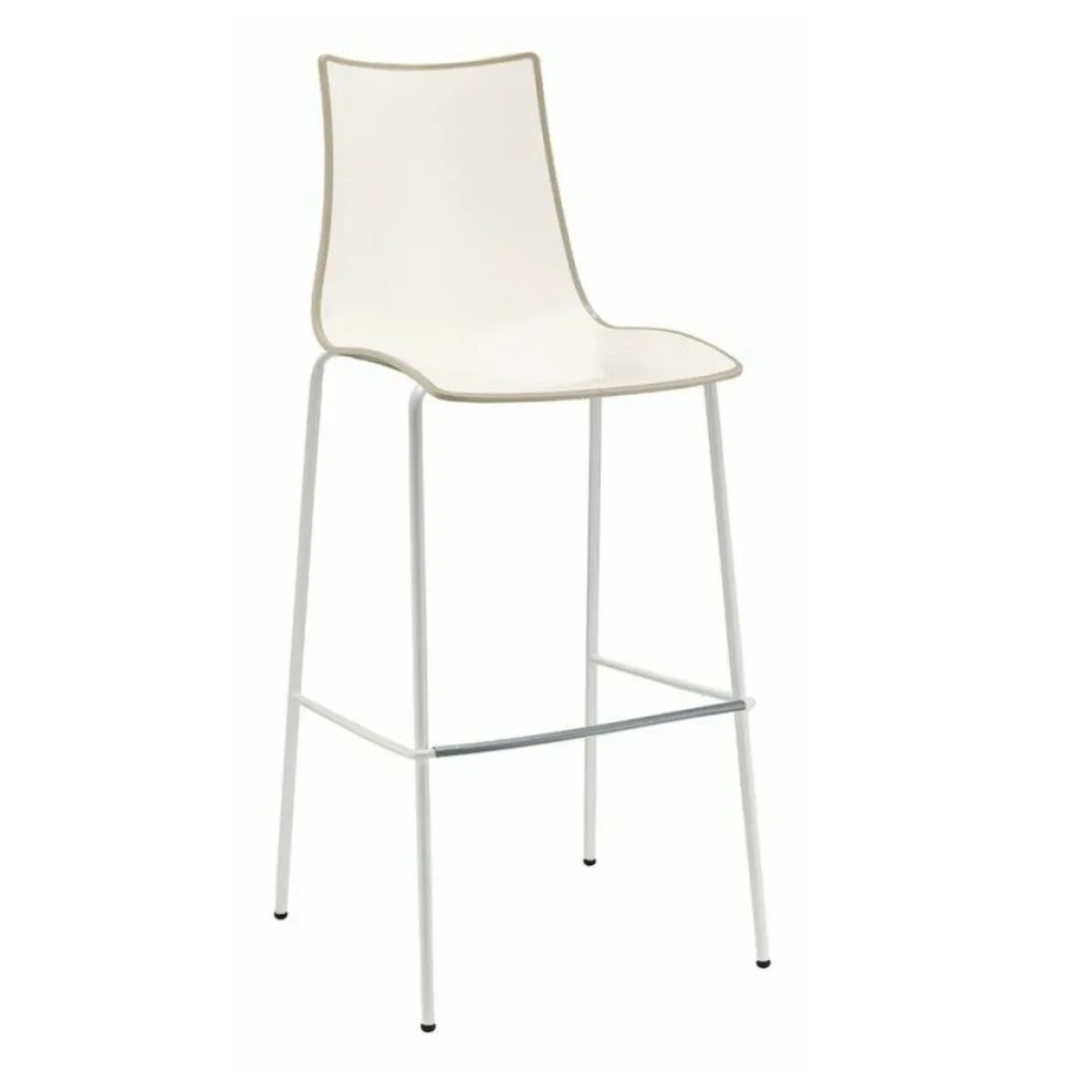 Hoker Zebra 65cm bicolore beżowy/ chrom