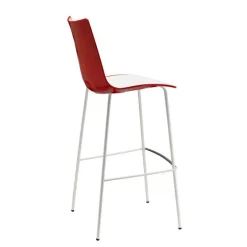 Hoker Zebra 65cm bicolore czerwony/       chrom