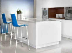 Hoker Zebra 65cm bicolore niebieski/      chrom