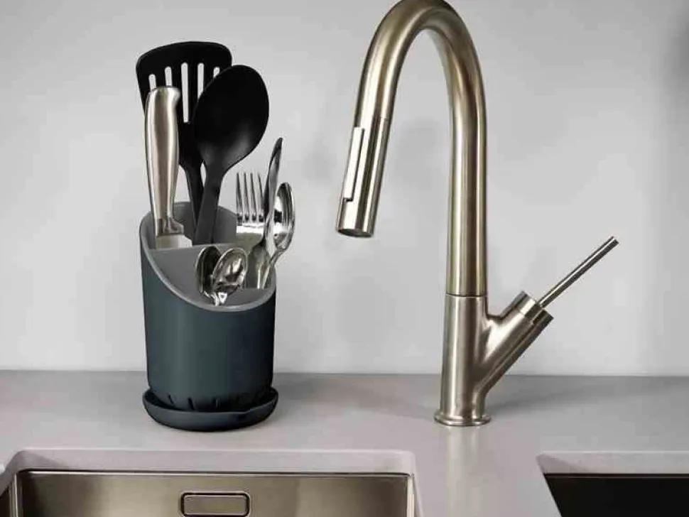 JJ - Ociekacz na sztućce, szary, Dock