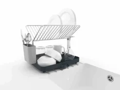 JJ - Ociekacz, suszarka do naczyń, grafitowo--szara, Y-RACK