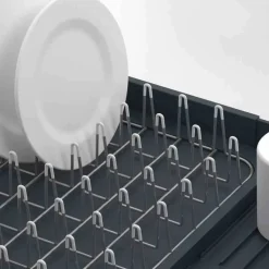 JJ - Ociekacz suszarka do naczyń EXTEND (składana), szara