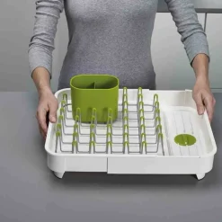 JJ - Ociekacz suszarka do naczyń EXTEND (składana), szara