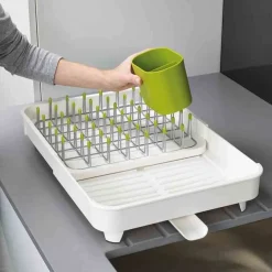 JJ - Ociekacz suszarka do naczyń EXTEND (składana), szara