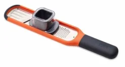 JJ - Tarka z plastrownikiem Handi-grate pomarańczowy/grafitowy