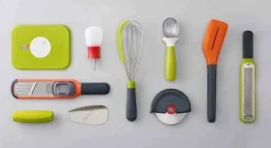 JJ - Tarka z plastrownikiem Handi-grate pomarańczowy/grafitowy