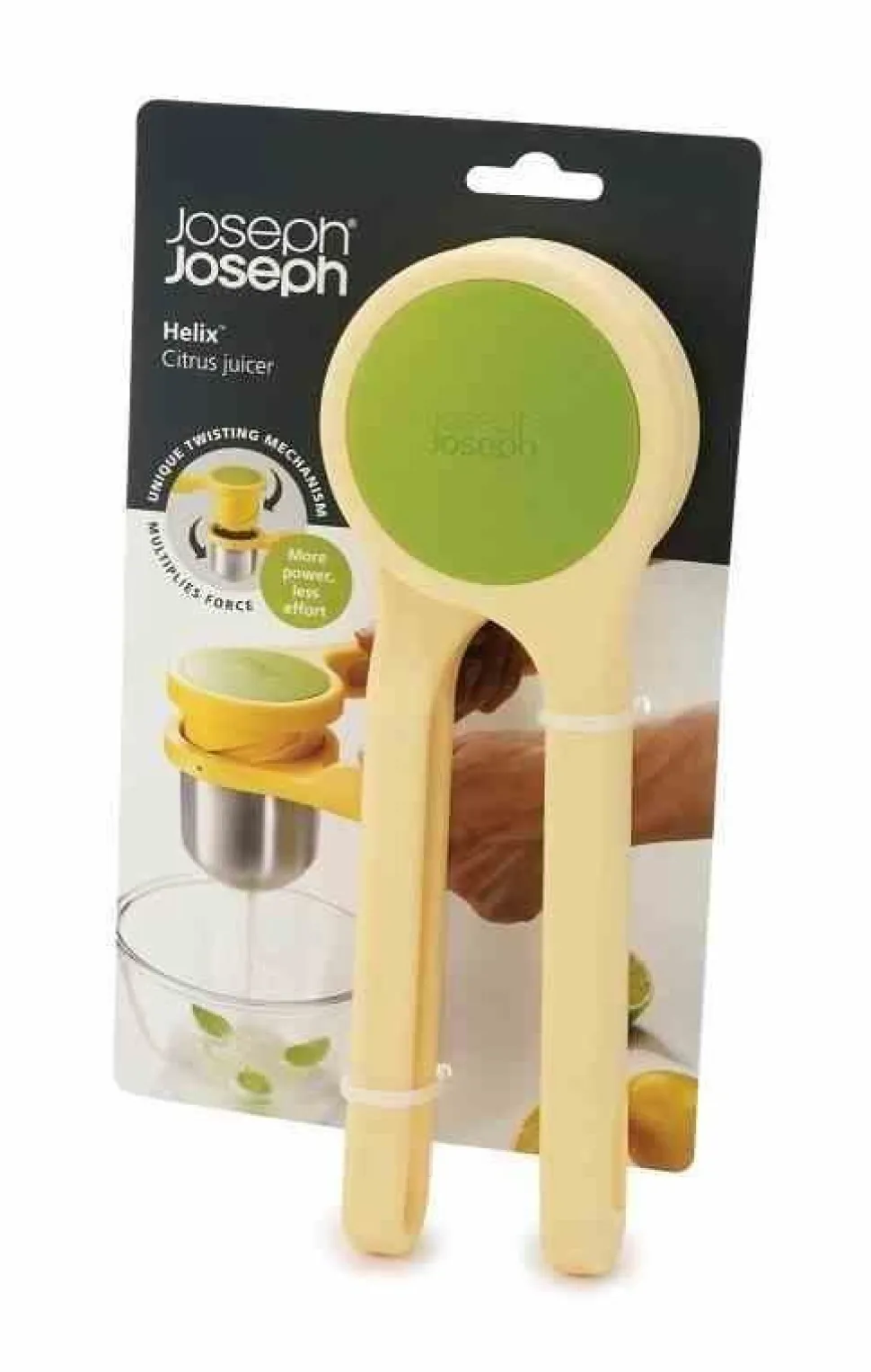 JJ - Wyciskacz do cytrusów, Helix zielony/żółty