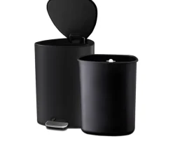 JJ-Kosz łazienkowy 5l. EasyStore czarny  mat