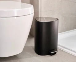 JJ-Kosz łazienkowy 5l. EasyStore czarny  mat